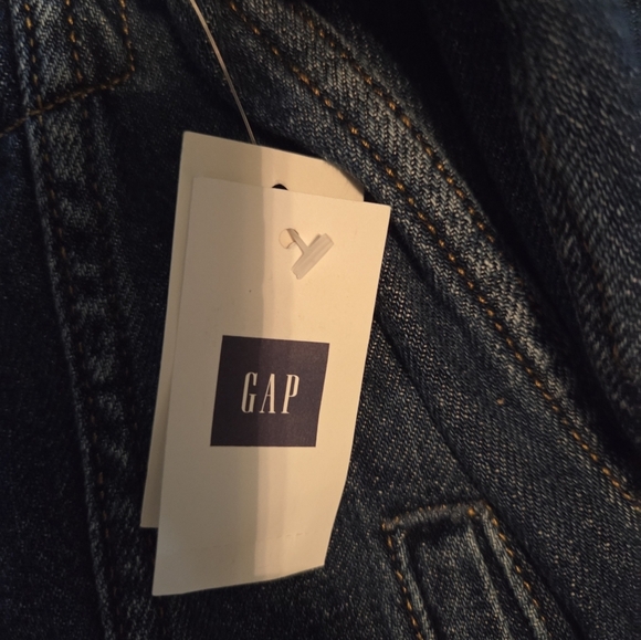 Gap + Pendleton 1969 Icon Plaid Panel Accent Denim Jeans Jacket - Picture 4 of 9